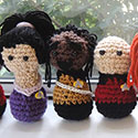 Crocheted Enterprise crew